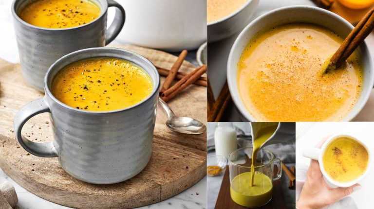 Golden Milk Latte (Turmeric Tea)