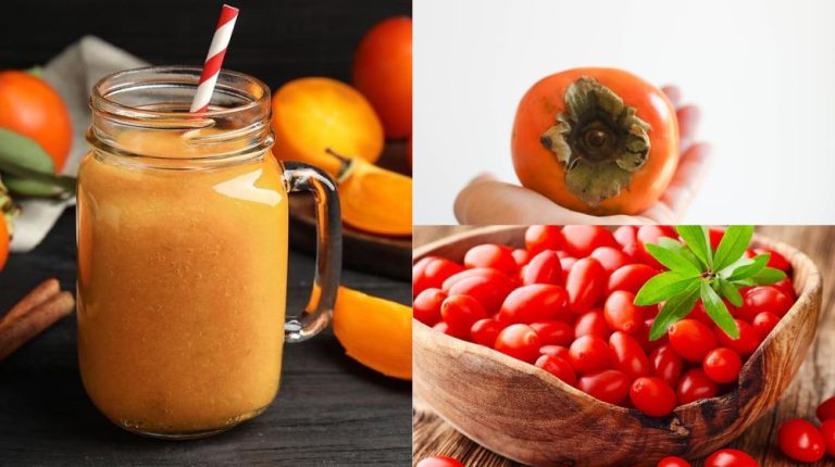 Persimmon & Goji Berry Bliss Smoothie